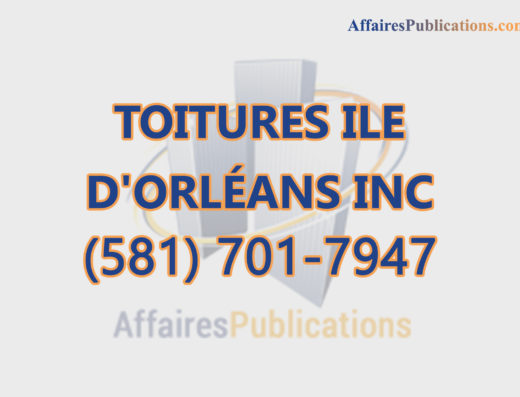 TOITURES ILE D&rsquo;ORLÉANS INC