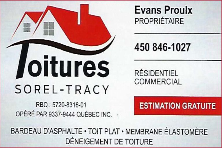 TOITURES SOREL-TRACY