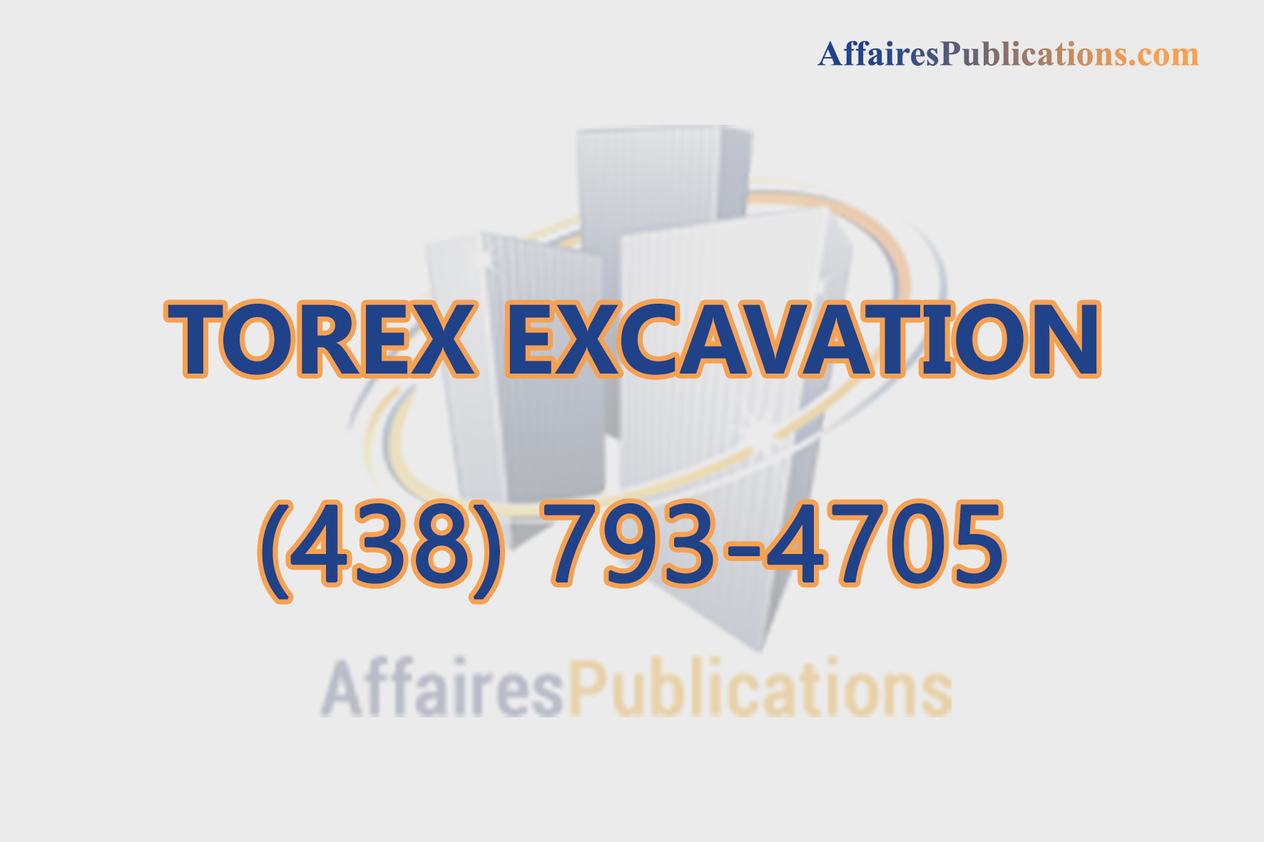 TOREX EXCAVATION