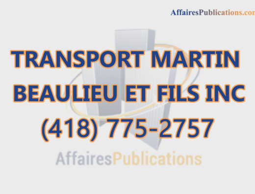 TRANSPORT MARTIN BEAULIEU ET FILS
