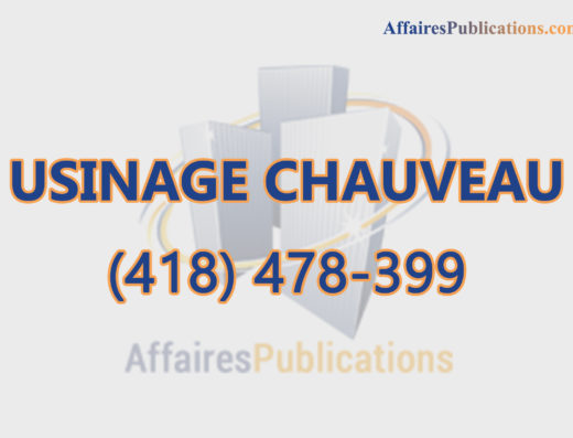 USINAGE CHAUVEAU
