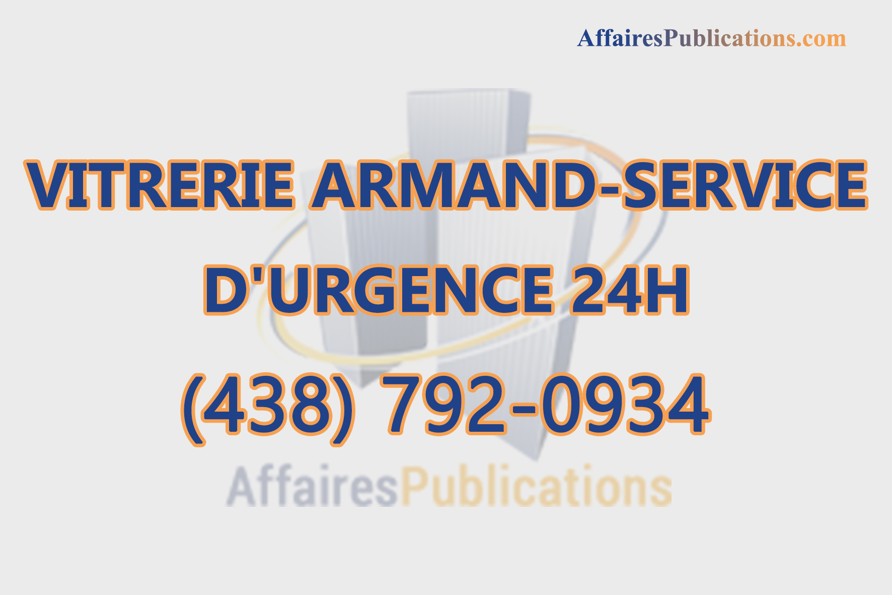 VITRERIE ARMAND-SERVICE D&rsquo;URGENCE 24H