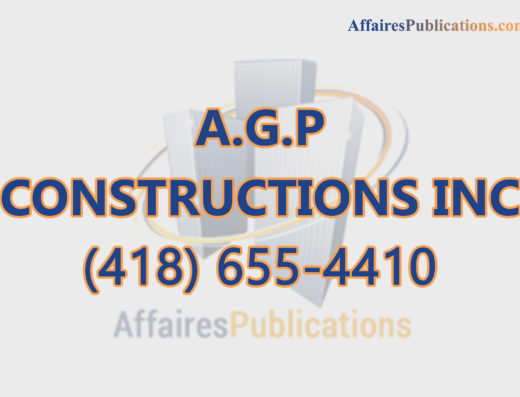 A.G.P CONSTRUCTIONS INC
