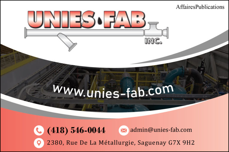 UNIES-FAB <br/> 9127-8754 QUÉBEC INC