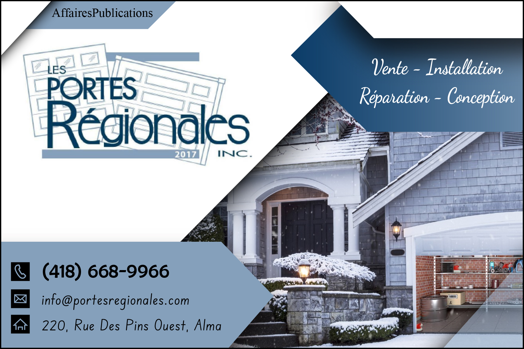 LES PORTES RÉGIONALES 2017 INC