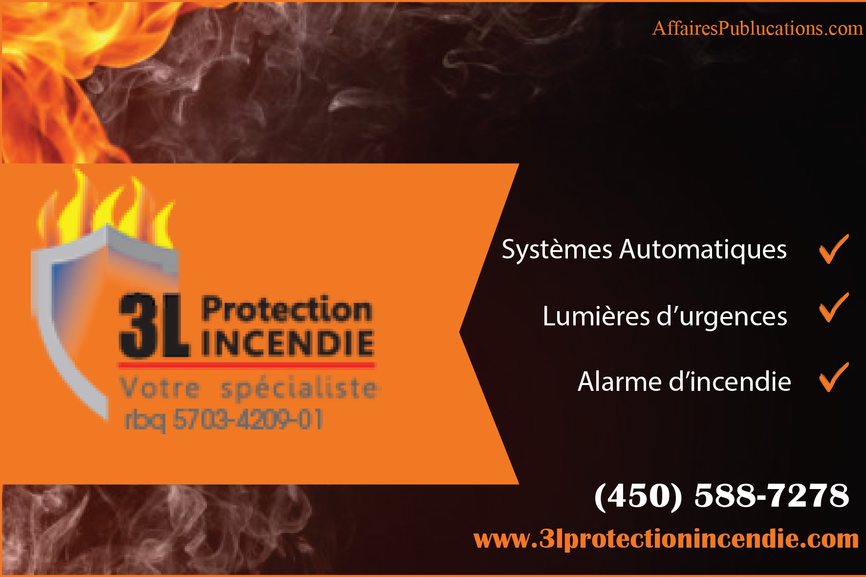 3L PROTECTION INCENDIE