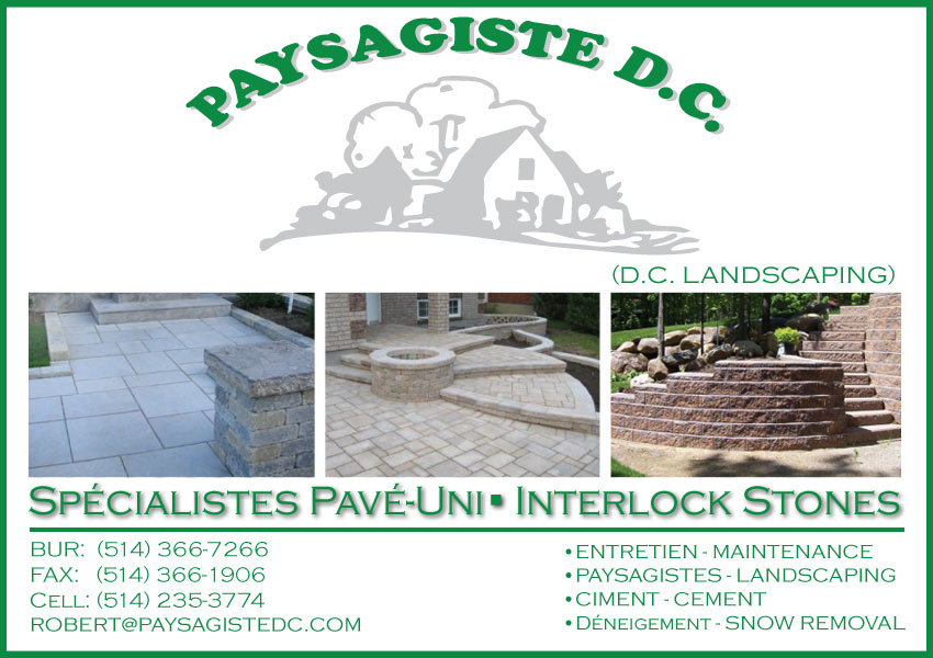 PAYSAGISTE D.C INC