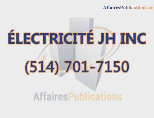 ÉLECTRICITÉ JH INC