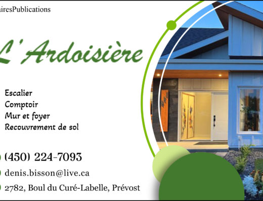 L&rsquo;ARDOISIÈRE INC