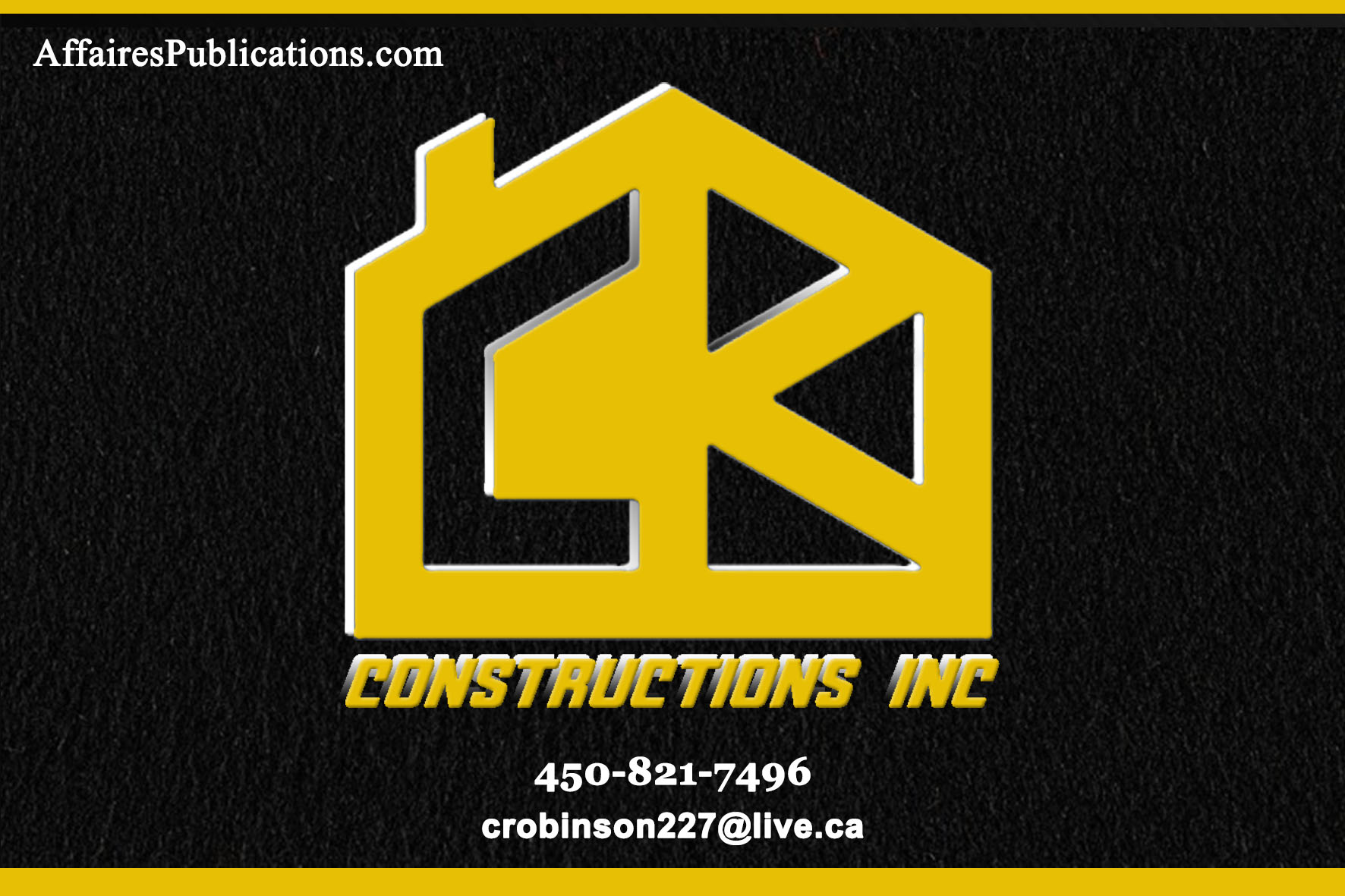 CK CONSTRUCTIONS INC