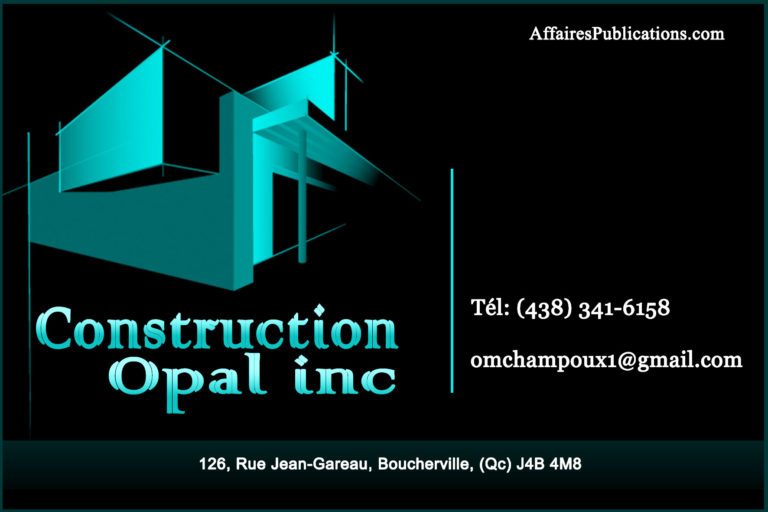 CONSTRUCTION OPAL INC