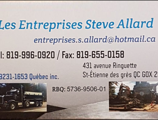 ENTREPRISES STEVE ALLARD