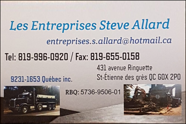 ENTREPRISES STEVE ALLARD