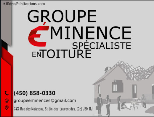 GROUPE ÉMINENCE SPÉCIALISTE EN TOITURE