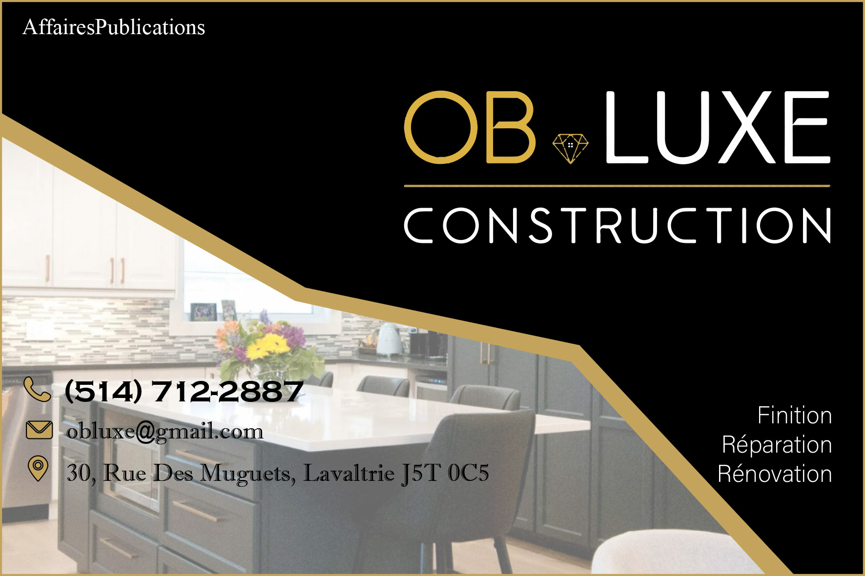 OB LUXE CONSTRUCTION INC