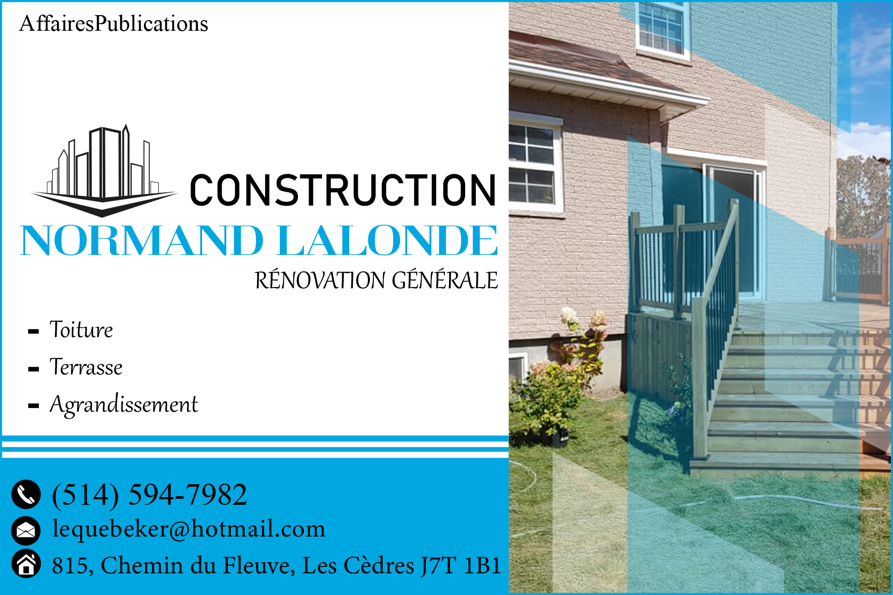 CONSTRUCTION NORMAND LALONDE INC