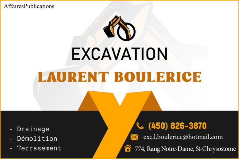 EXCAVATION LAURENT BOULERICE