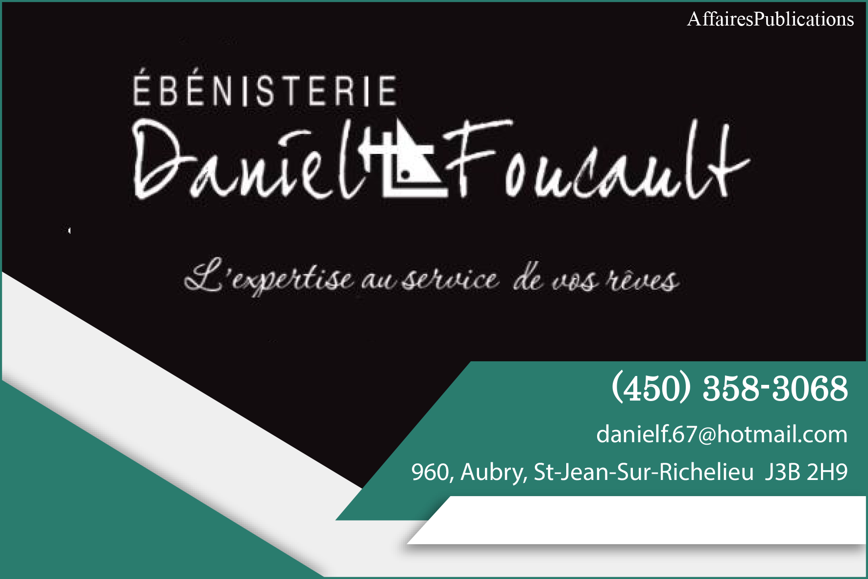 ÉBÉNISTERIE DANIEL FOUCAULT