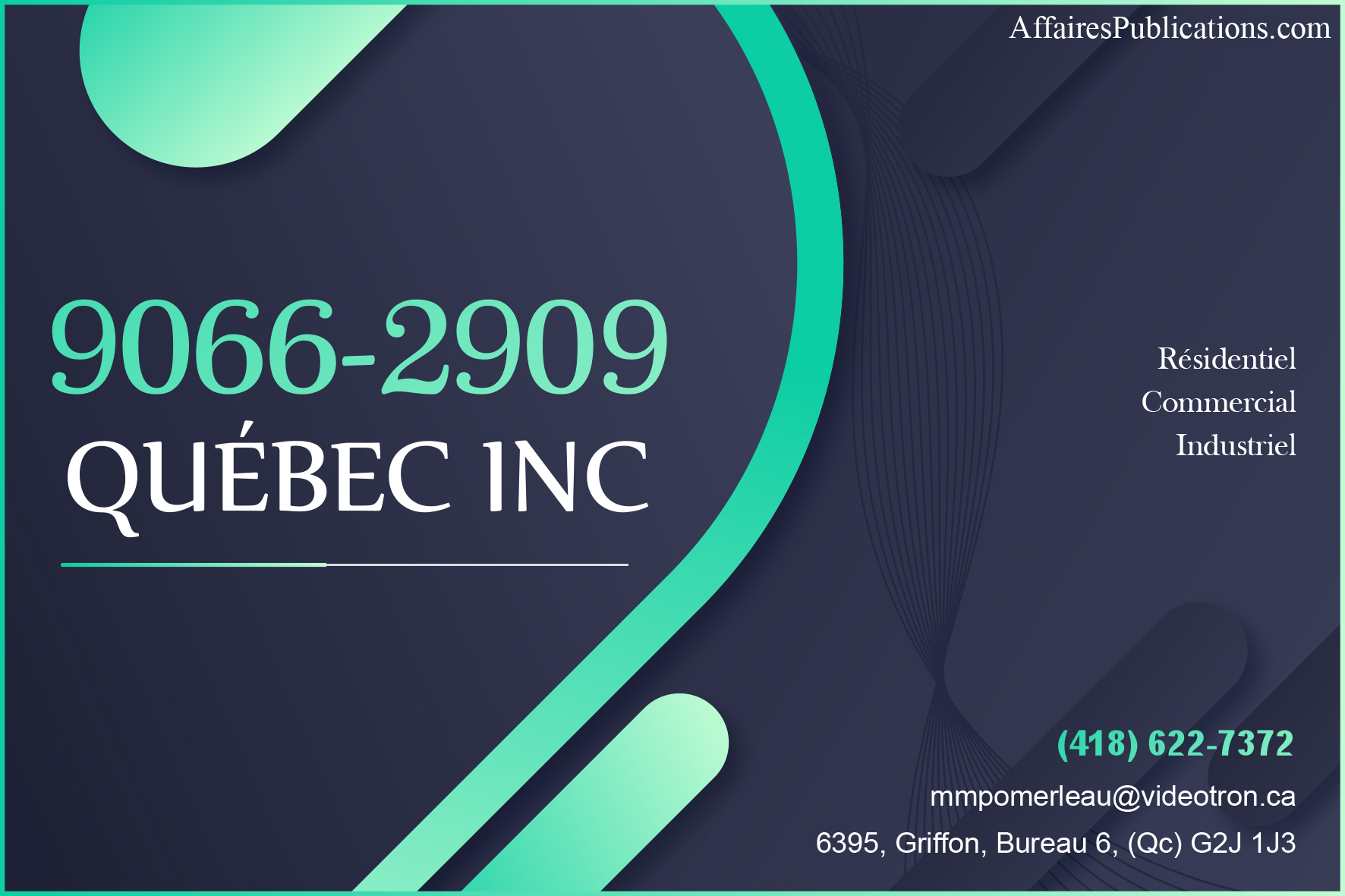 9066-2909 QUÉBEC