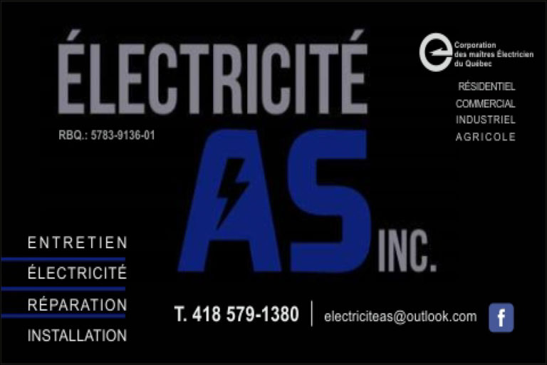ÉLECTRICITÉ A.S. INC