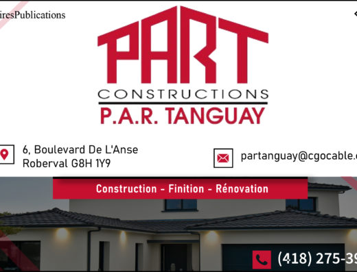 CONSTRUCTION PAR TANGUAY ENTREPRENEUR GÉNÉRAL