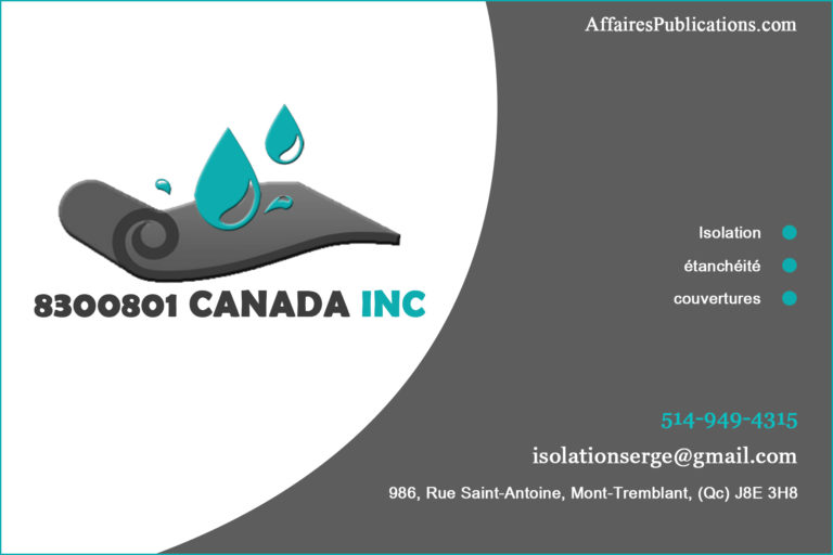 8300801 CANADA INC