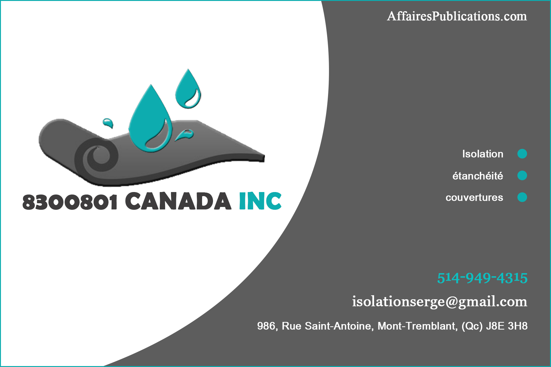 8300801 CANADA INC