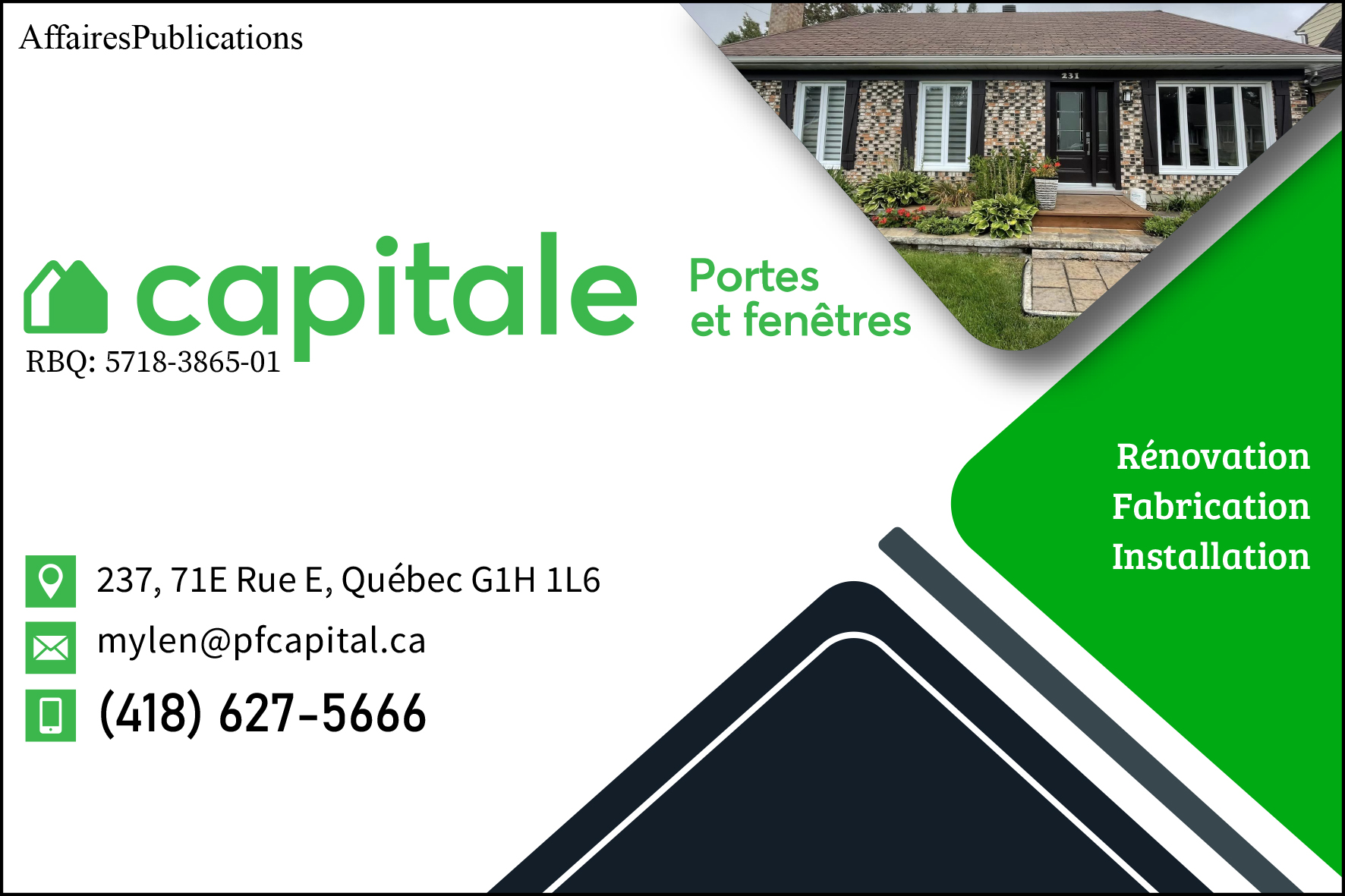 PORTES ET FENÊTRES CAPITALE