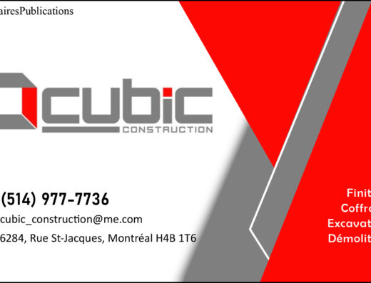 CUBIC CONSTRUCTION INC