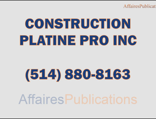 CONSTRUCTION PLATINE PRO