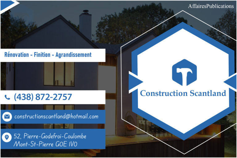 CONSTRUCTION SCANTLAND INC