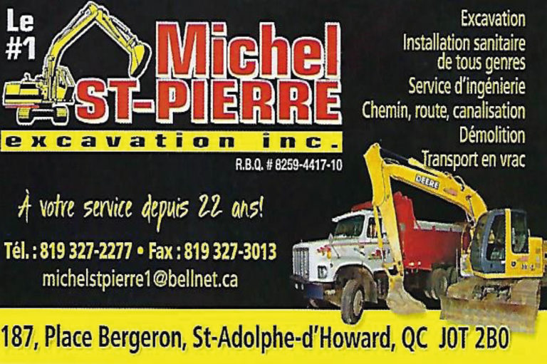 MICHEL ST-PIERRE EXCAVATION INC