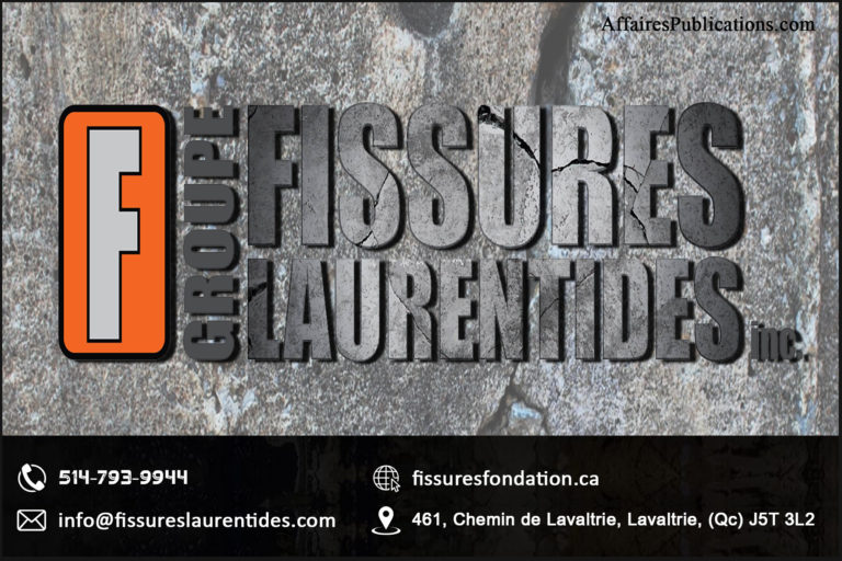GROUPE FISSURES<br/>LAURENTIDES INC
