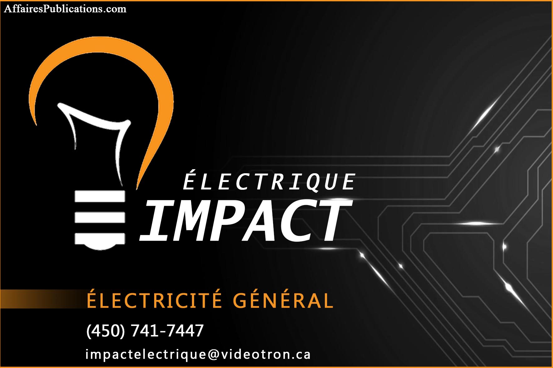 IMPACT ÉLECTRIQUE