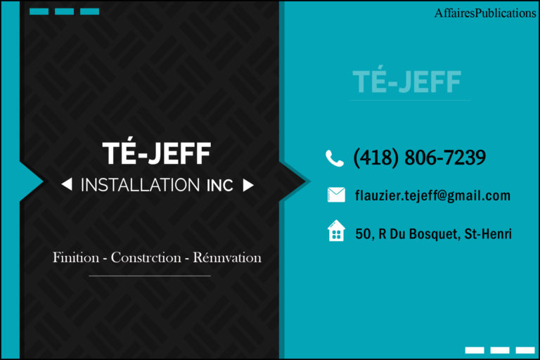 INSTALLATION TÉ-JEFF INC