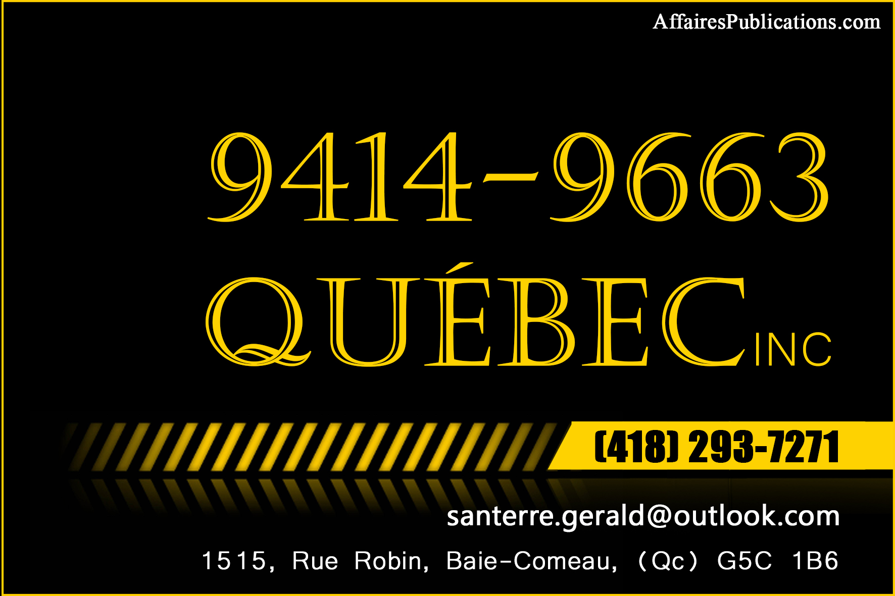 9414-9663 QUÉBEC INC