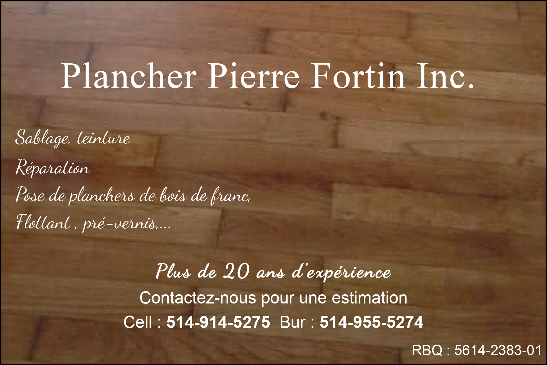 PLANCHER PIERRE FORTIN
