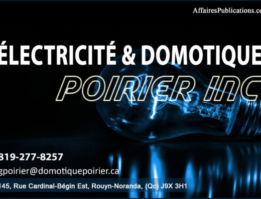 ÉLECTRICITÉ ET DOMOTIQUE POIRIER