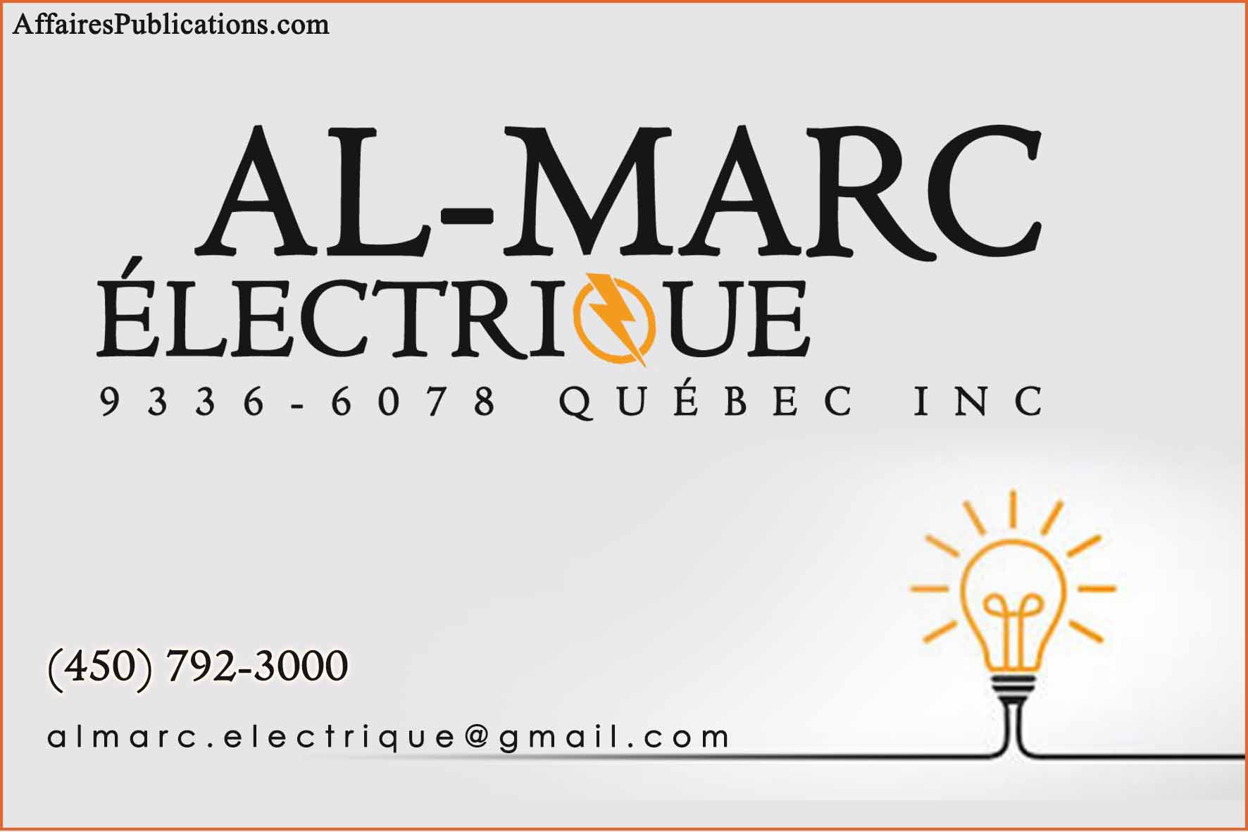AL-MARC ÉLECTRIQUE