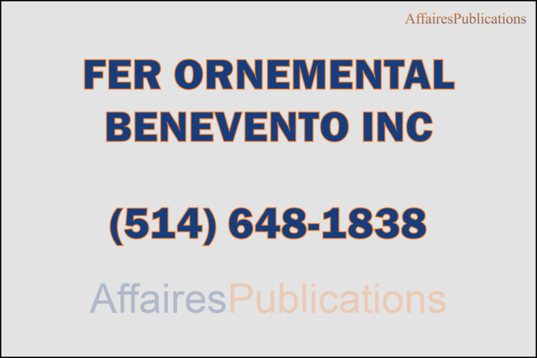 FER ORNEMENTAL BENEVENTO INC
