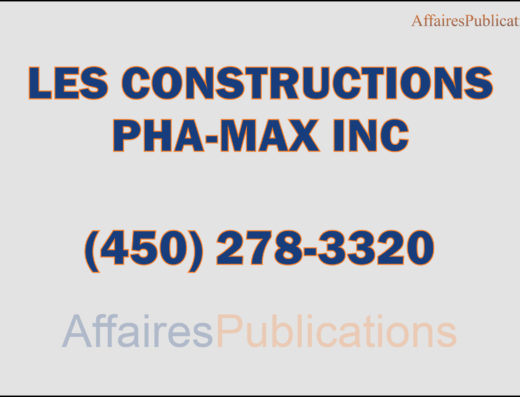 LES CONSTRUCTIONS PHA-MAX