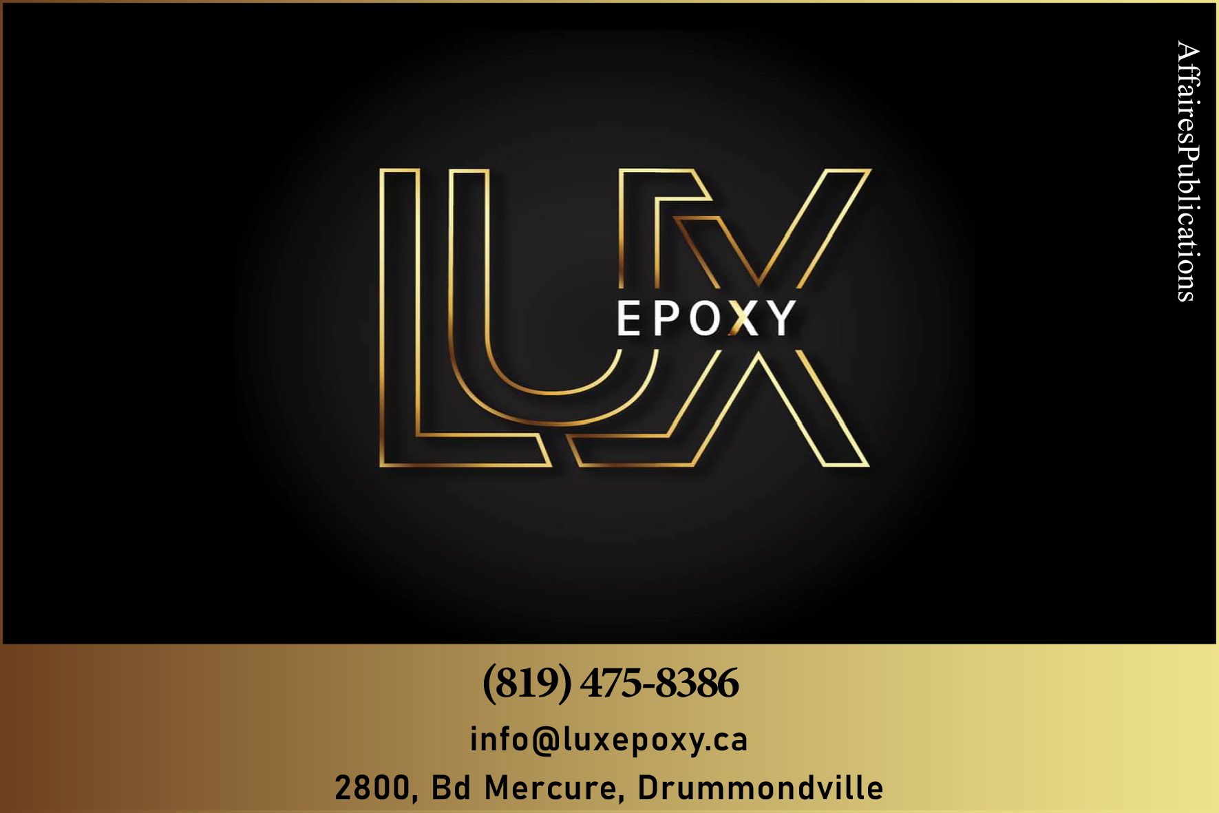 LUX ÉPOXY INC