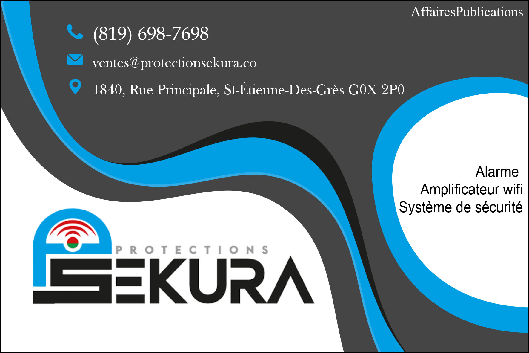 PROTECTIONS SÉKURA INC