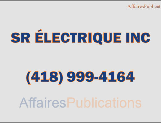 SR ÉLECTRIQUE INC