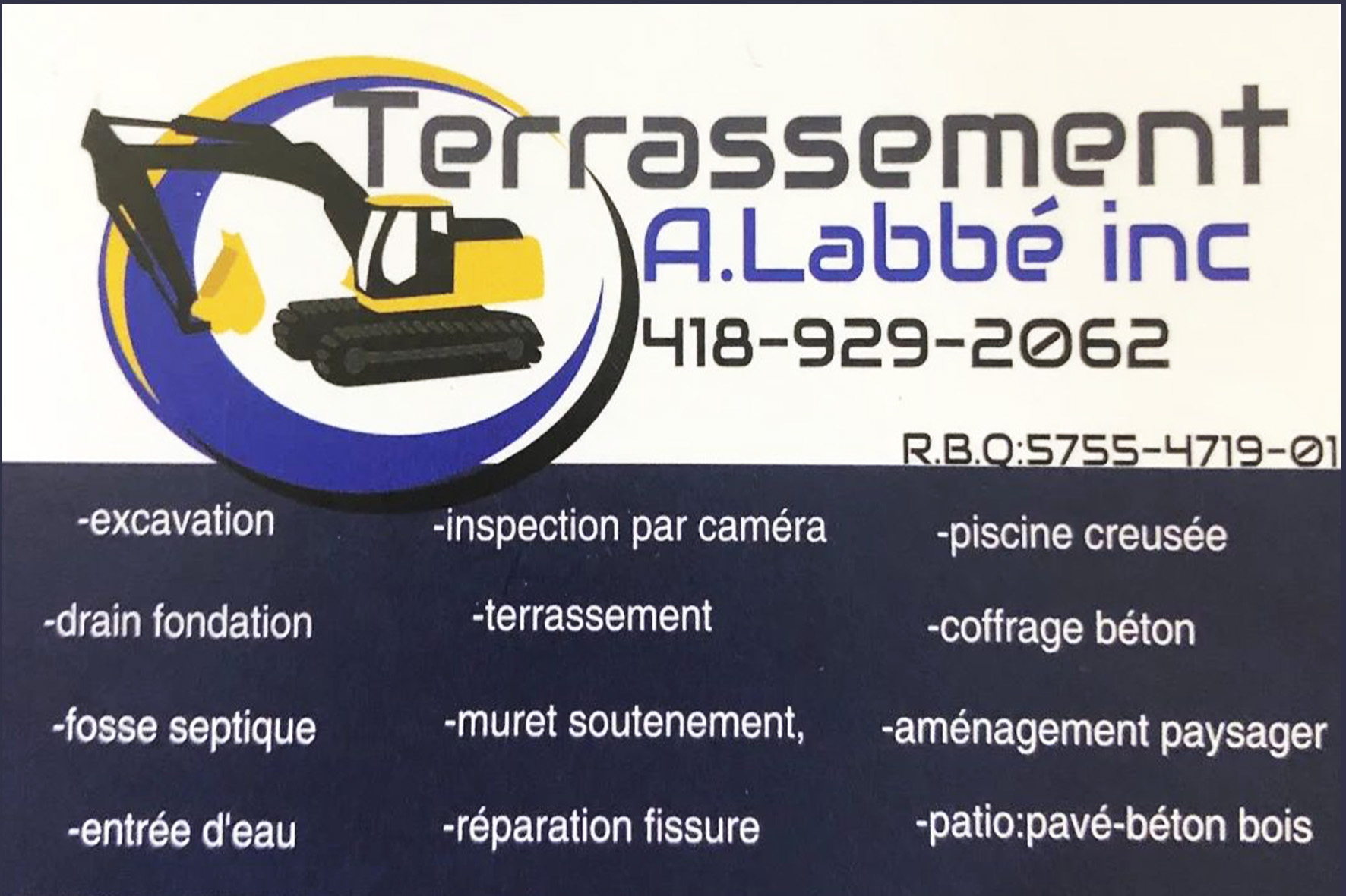 TERRASSEMENT A. LABBÉ INC