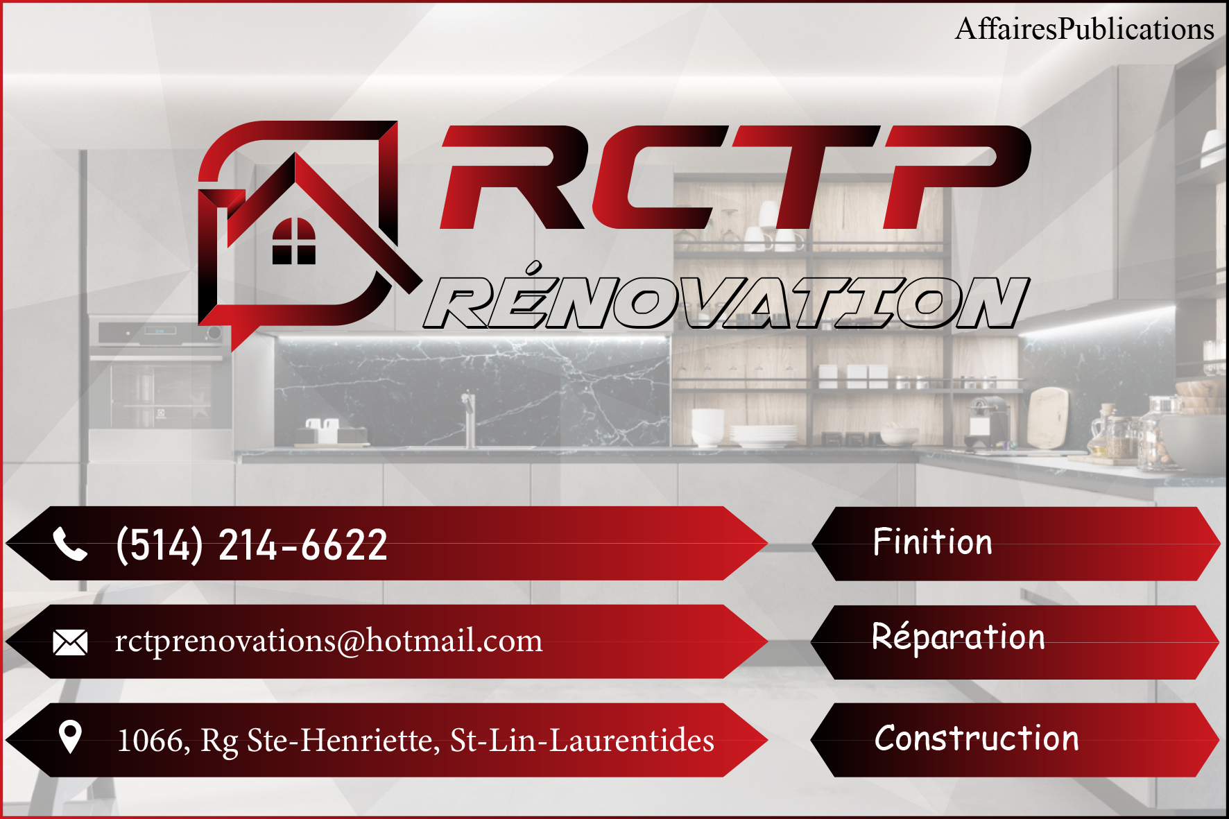 RCTP RÉNOVATIONS INC