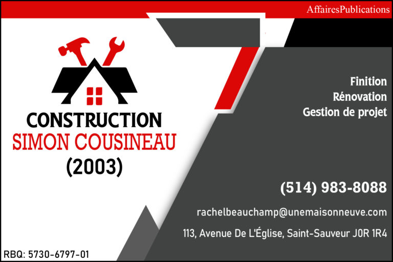 CONSTRUCTION SIMON <br/> COUSINEAU (2003)