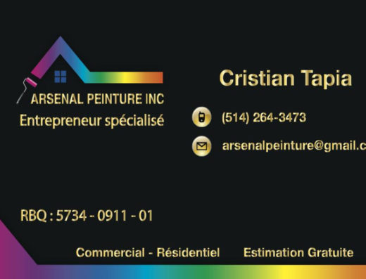 ARSENAL PEINTURE INC