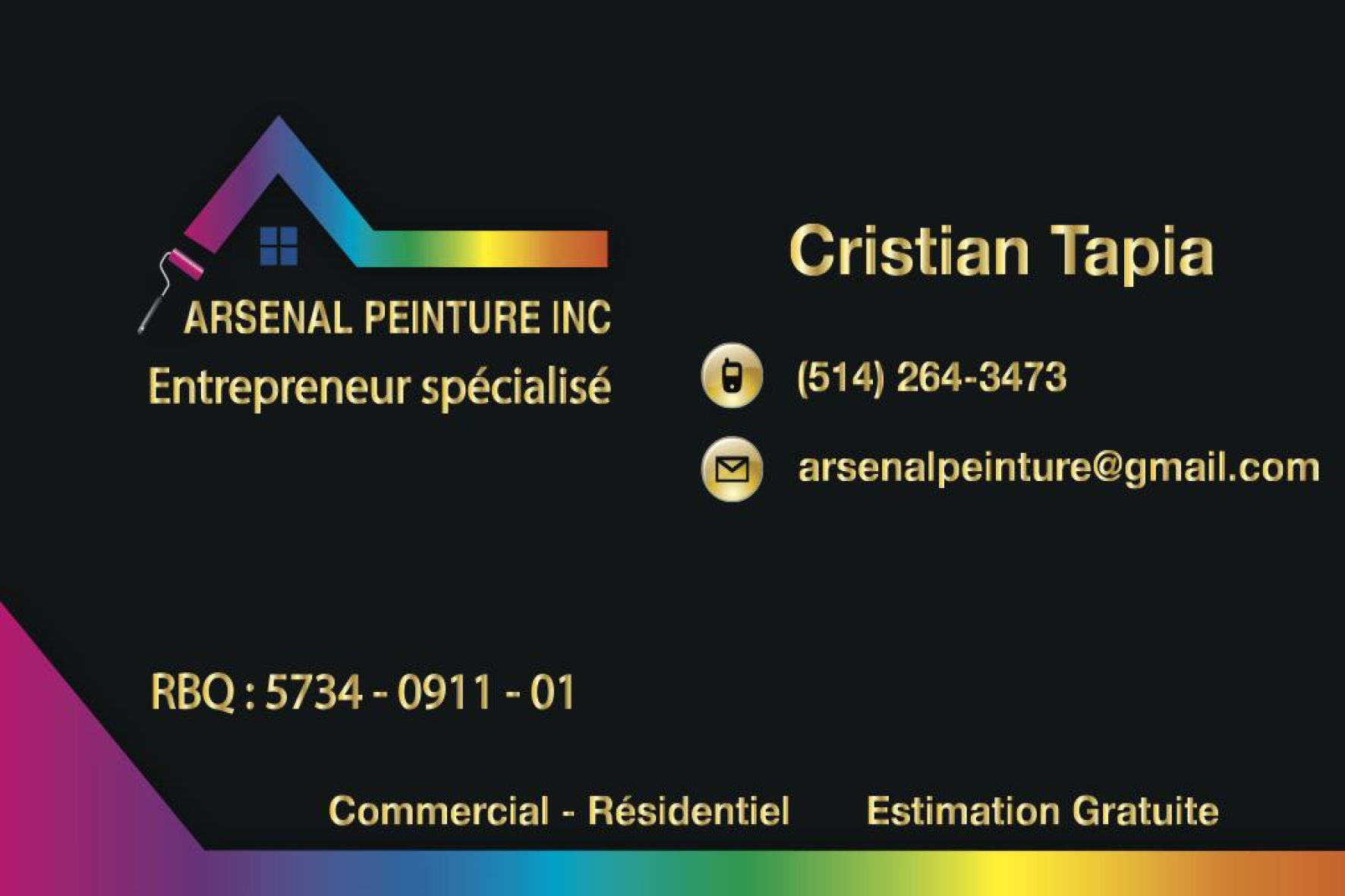 ARSENAL PEINTURE INC