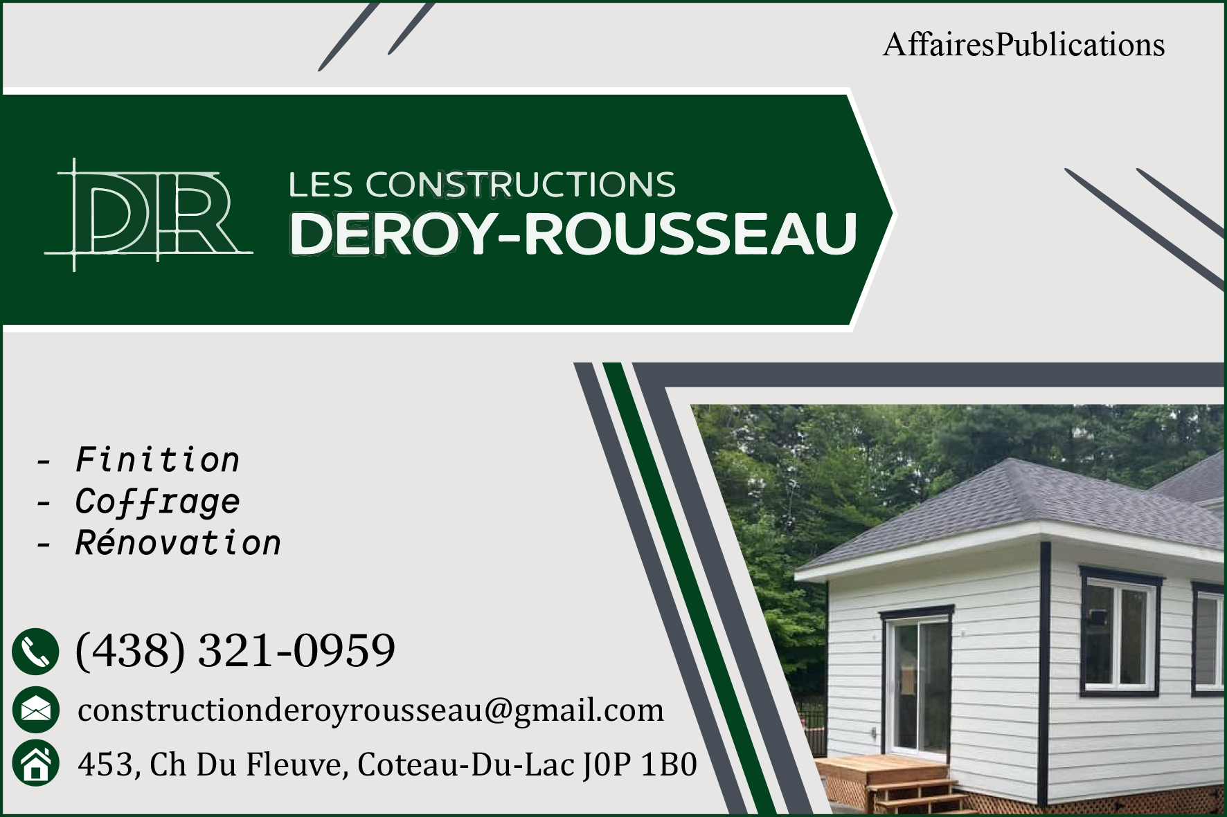 LES CONSTRUCTIONS DEROY-ROUSSEAU
